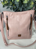 Classic crossbody/shoulder bag-Pink