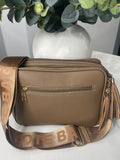 Double tassel Tote bag-Mocha