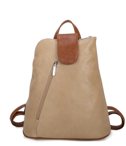 Camel backpack/crossbody bag