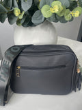 Double tassel Tote bag-Grey