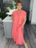 Sienna Two piece set-Coral