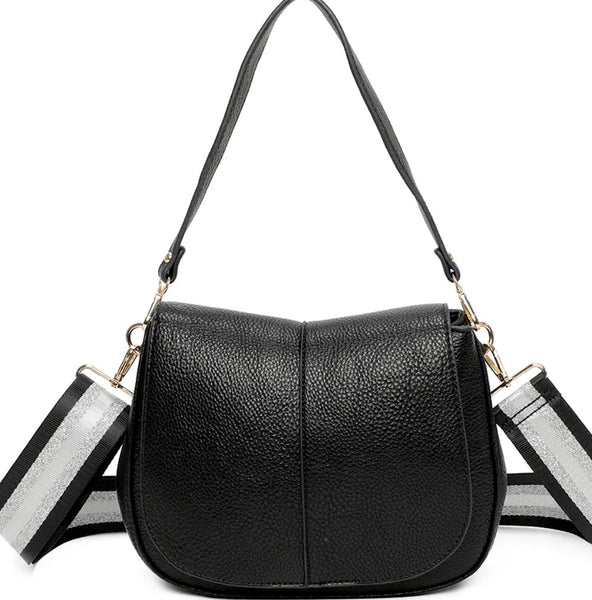 Shoulder/crossbody bag-Black