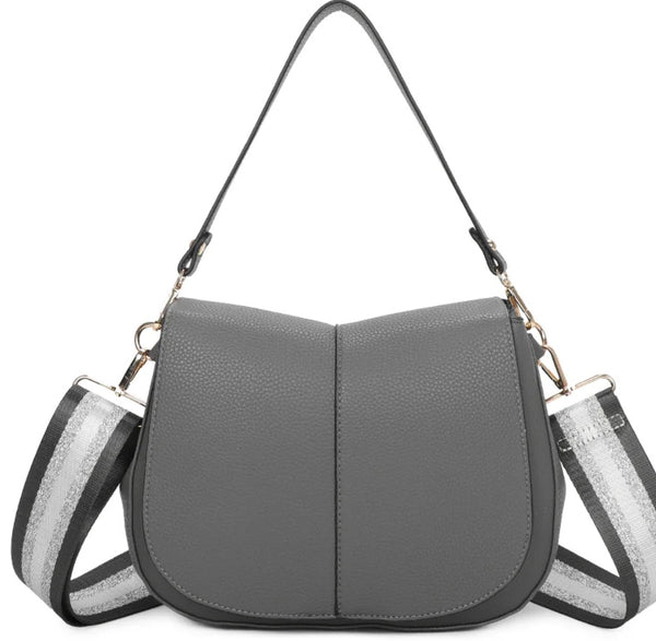 Shoulder/crossbody bag-Grey