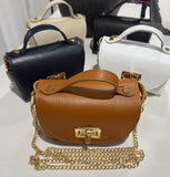 Italian leather smart crossbody bag-Tant EU