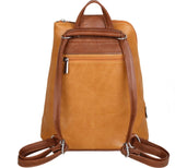 Taupe backpack/crossbody bag