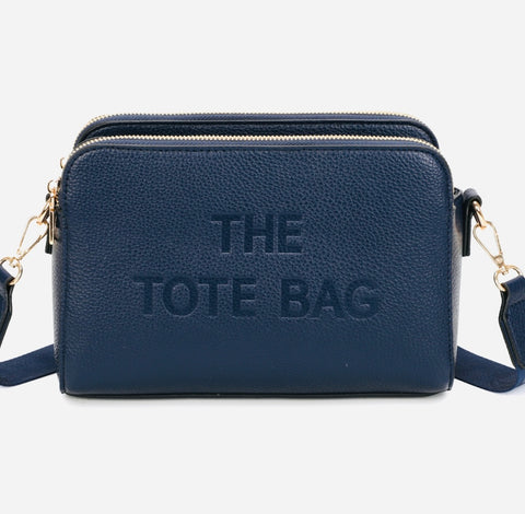 Navy Tote crossbody