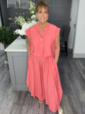 Sienna Two piece set-Coral