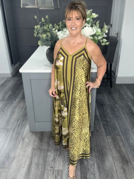 Camo maxi-Olive