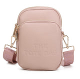 Small Tote crossbody bag-Pink