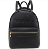 Large Tote backpack-Black