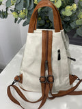 Riley backpack-Beige