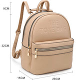 Large Tote backpack-Chocolate